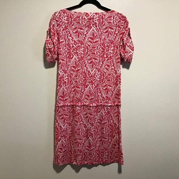 Lilly Pulitzer Dress Drop Waist Silk Blend - Picture 2 of 7